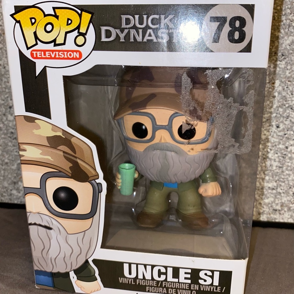 Funko Pop # JJ 130803 /Duck Dynasty Uncle SI Figure